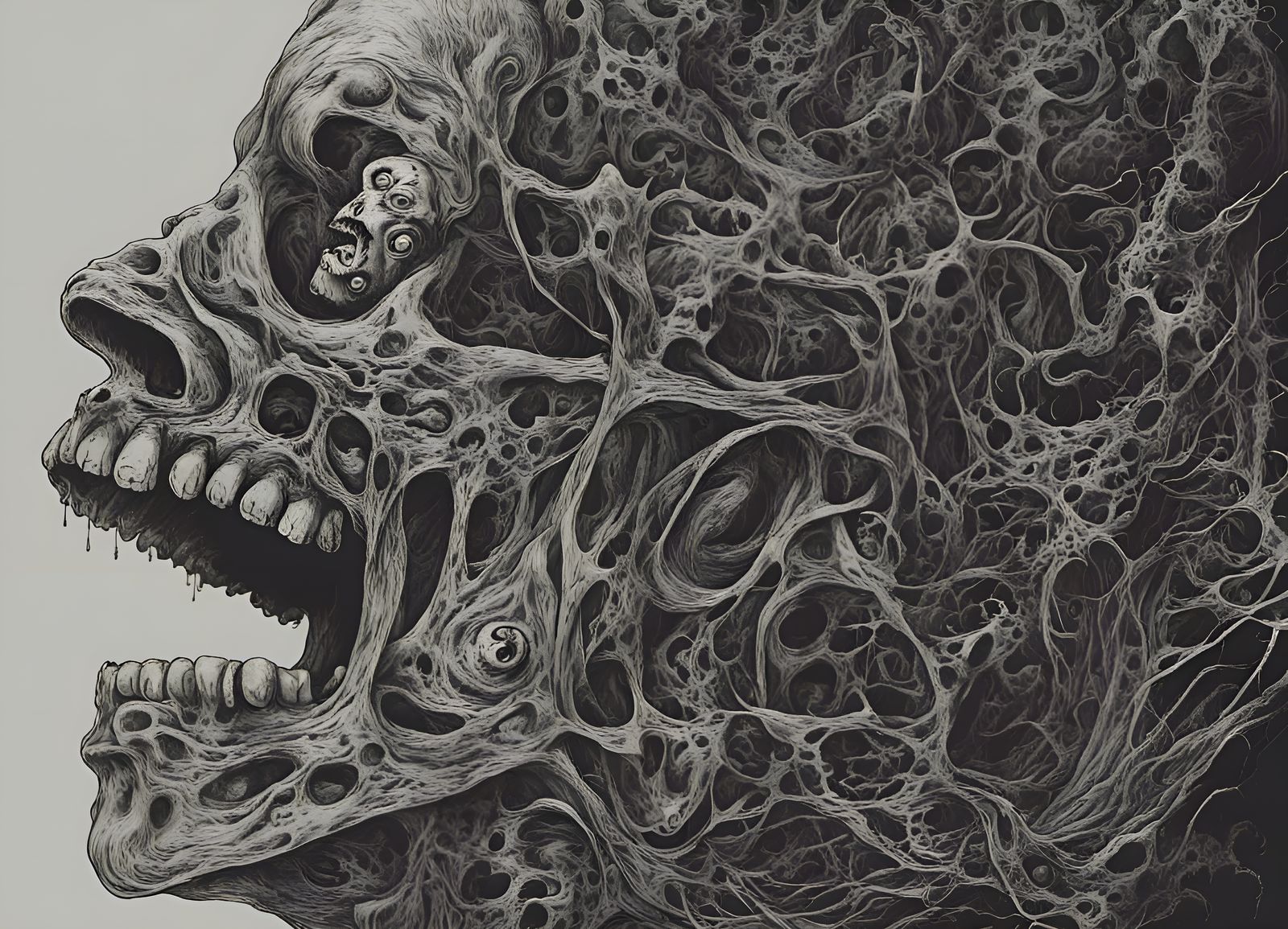 Disturbing Dark Horror: Schizophrenic Mind Noise