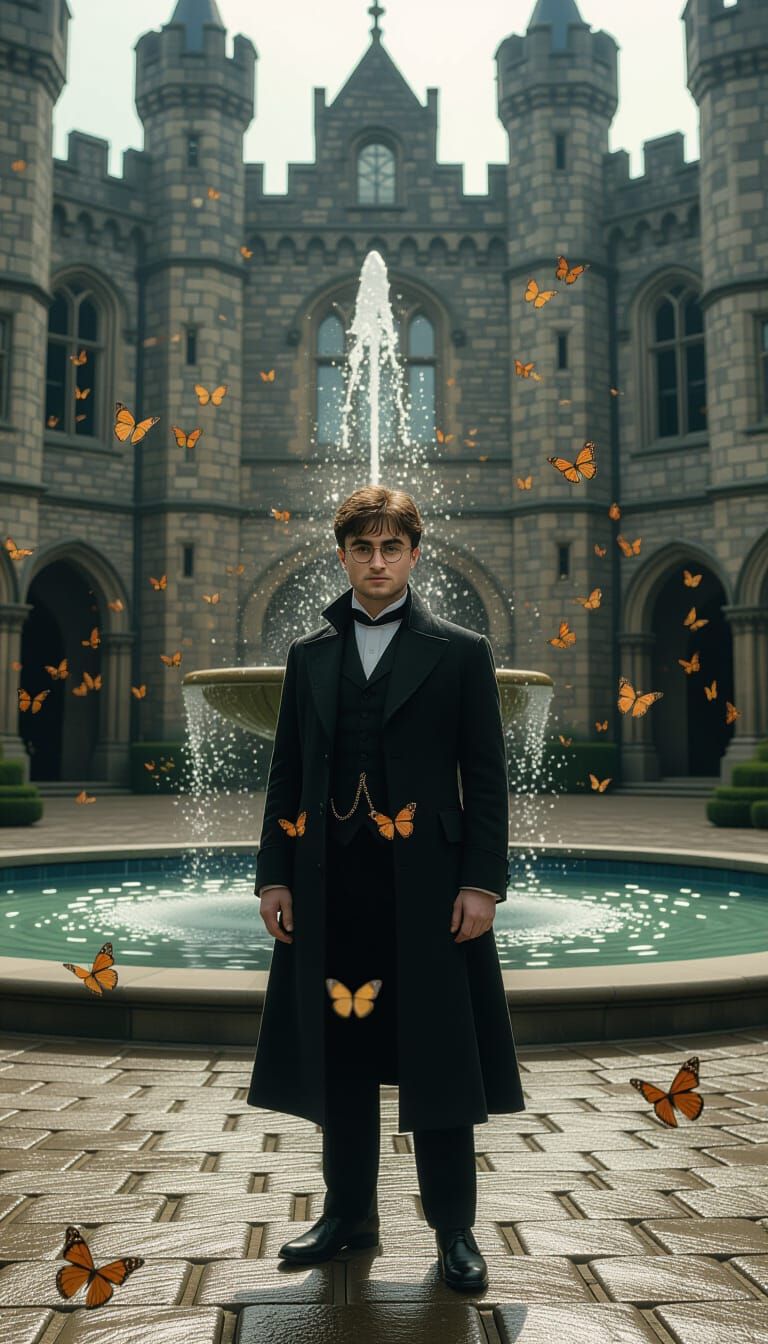 Daniel Radcliffe in Steampunk Butterfly Court