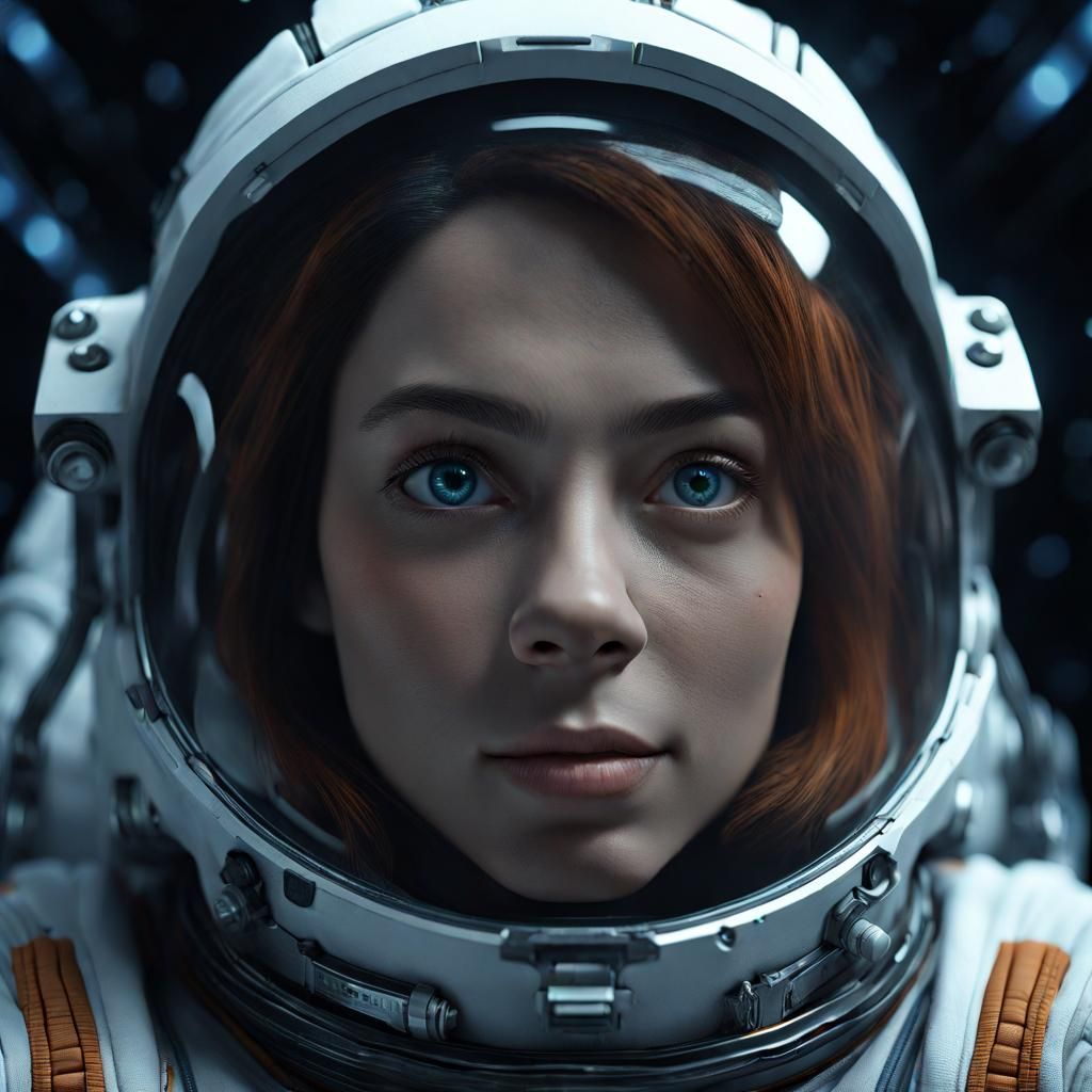 Female astronaut II