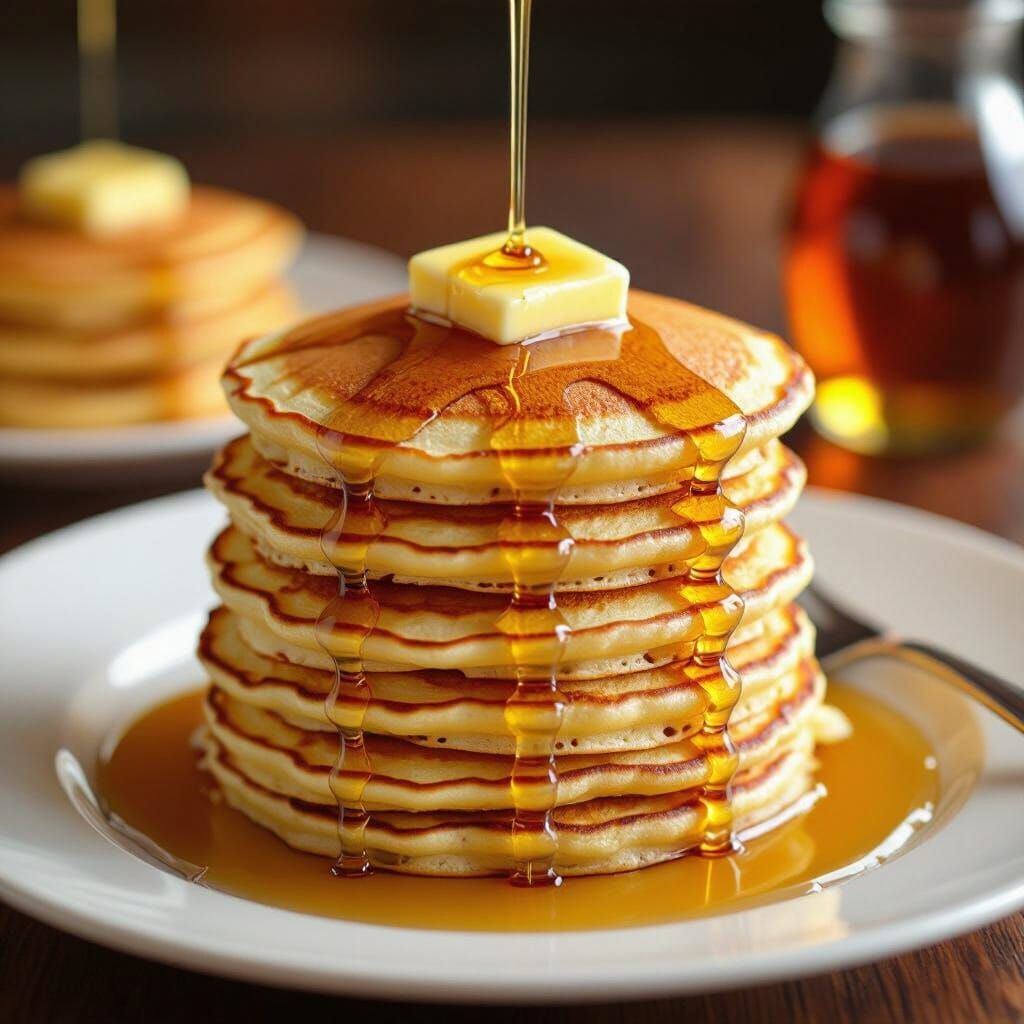 Infinite Pancake Stack Illusion