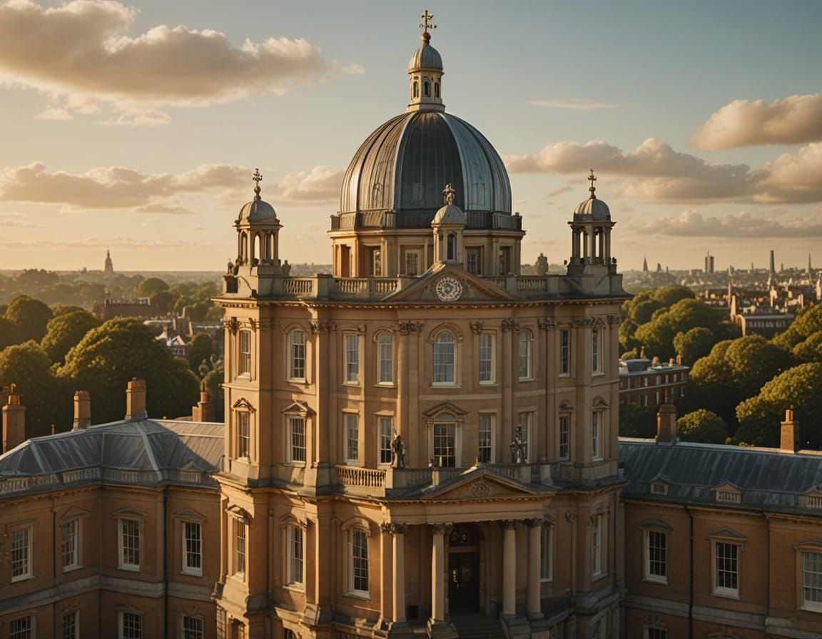Baroque Masterpiece of the Royal Observatory, Greenwich, Eng...