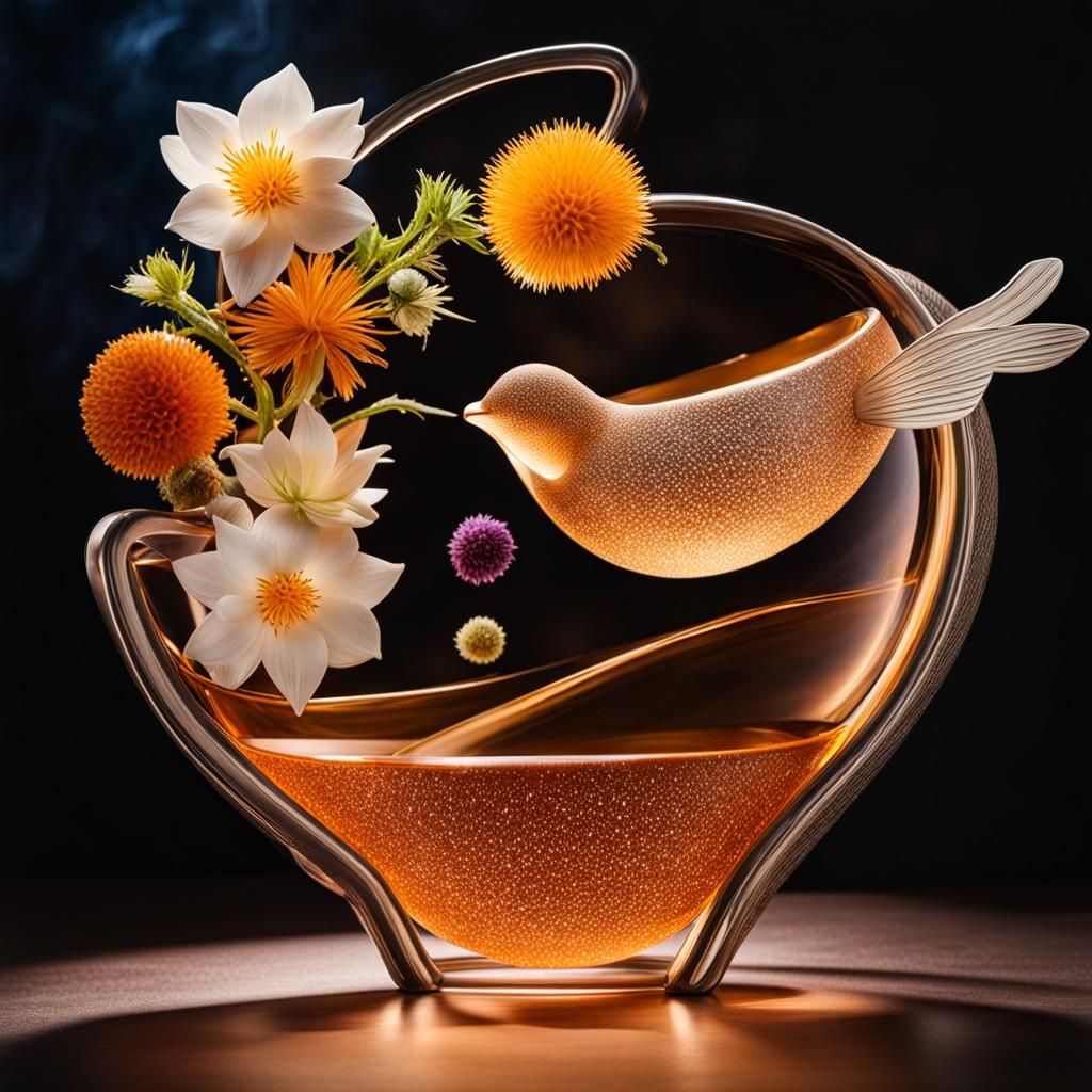 Celestial Tea Infuser: Eccentric Clay Pottery Design