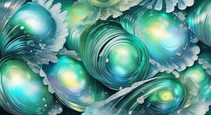 Abalone Shell in Soft Pastel Palette