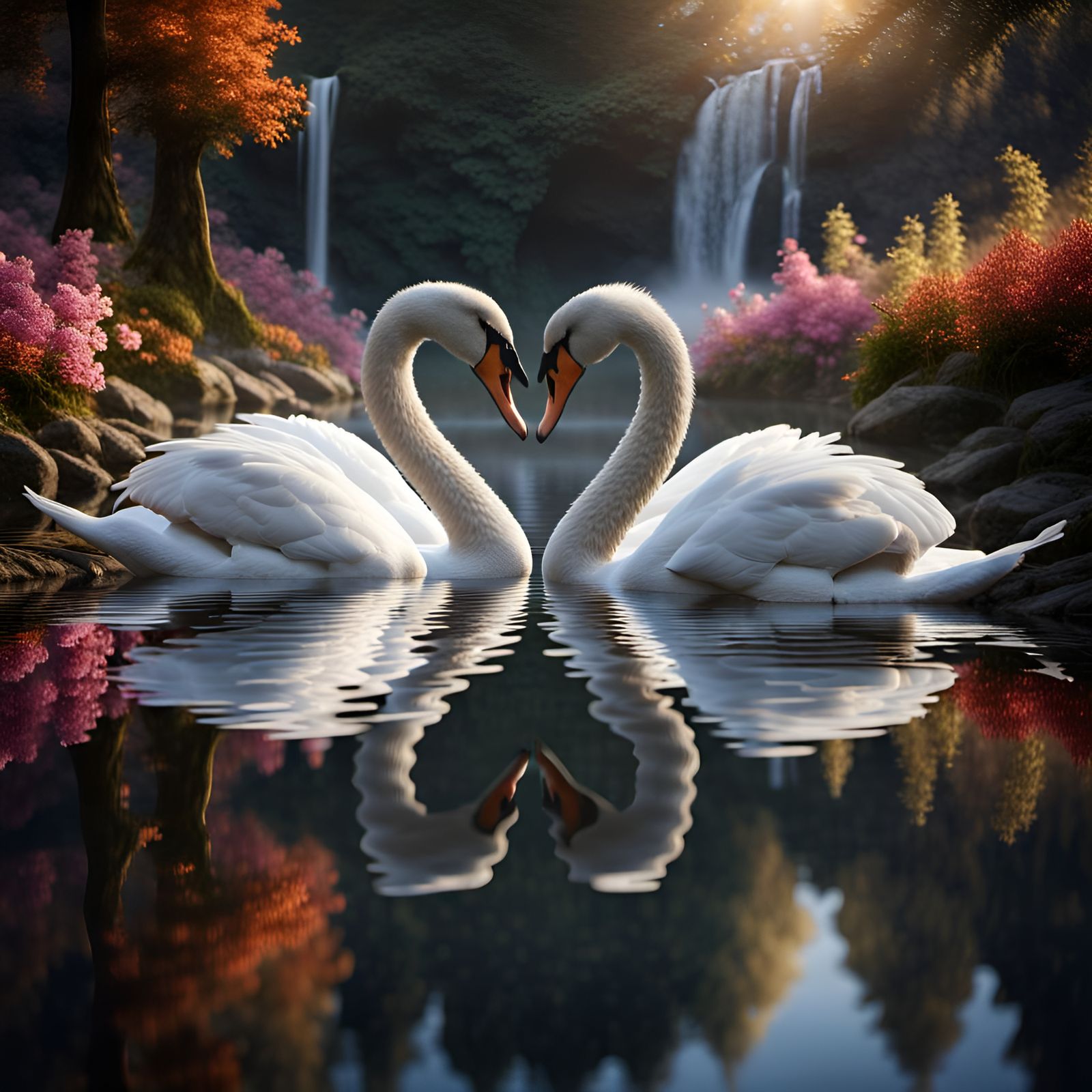 Swans in Love