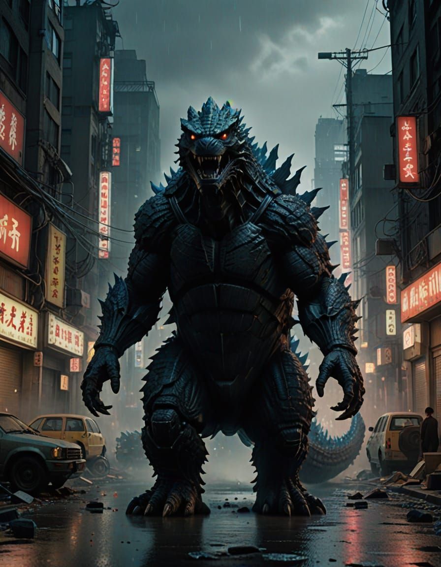 Godzilla Confronts Skibidi Toilet in Epic, Cinematic Battle