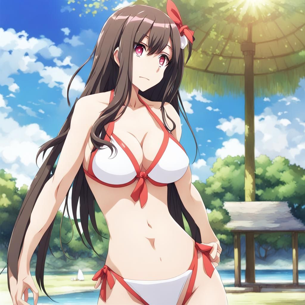 Anime Style Bikini Art