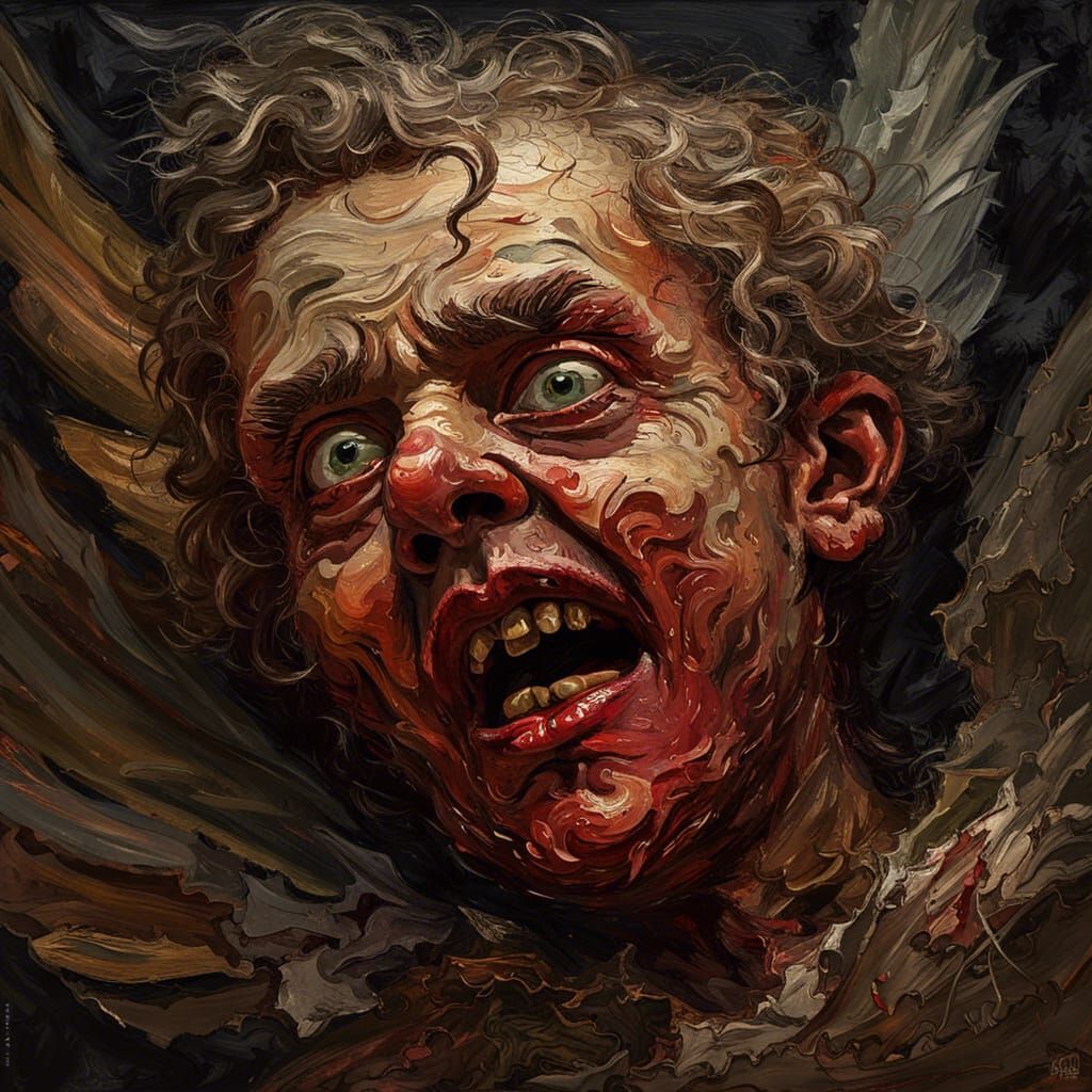 Grotesque Cupid: A Gothic Horror Masterpiece