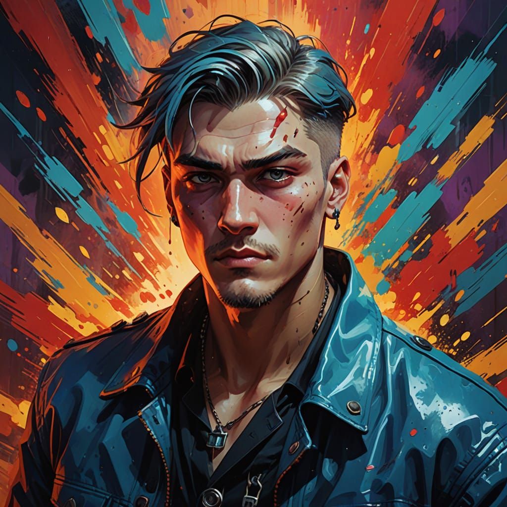 ATEEZ in Hyperrealistic Concept Art