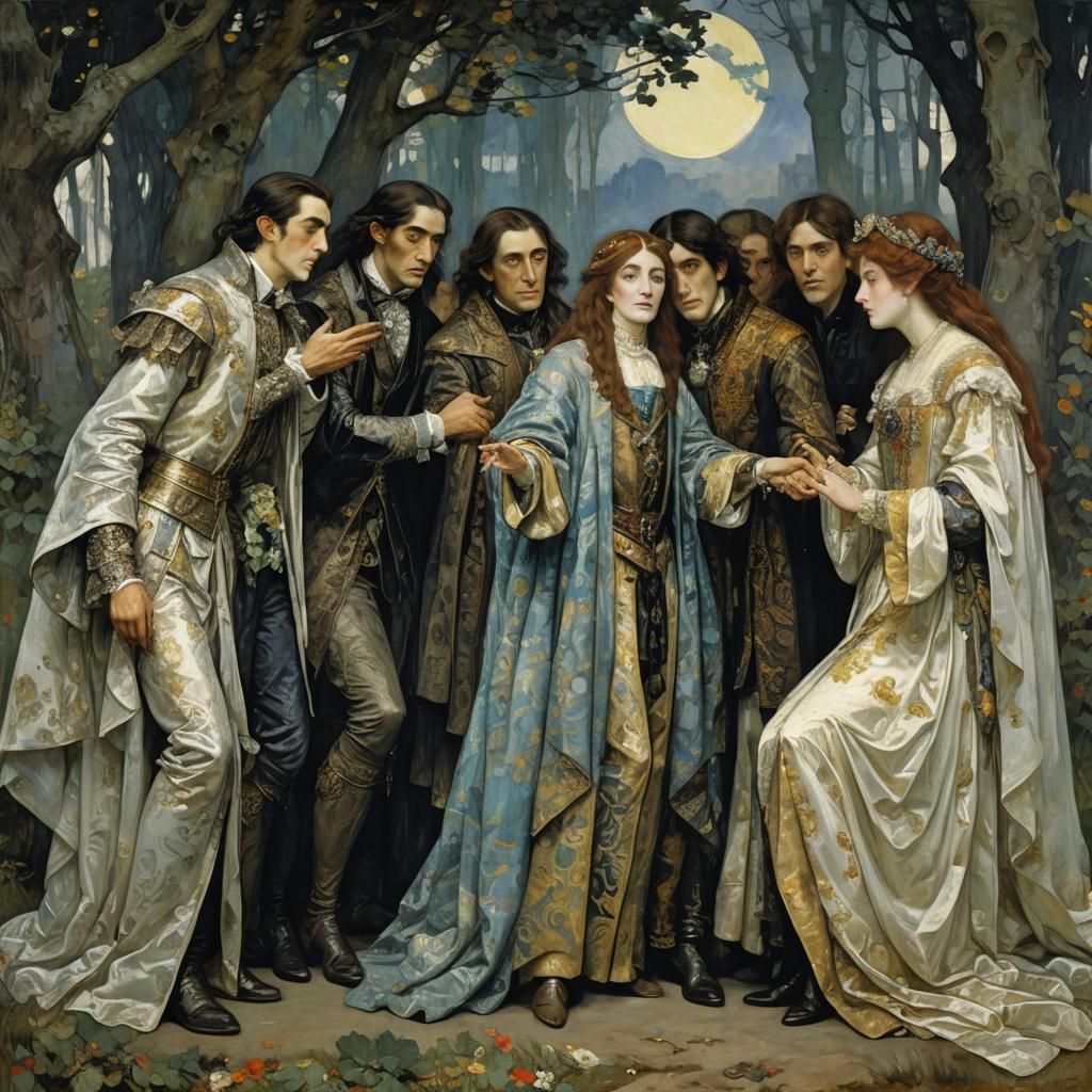 Vampire Lord's Farewell: A Symbolic Masterpiece