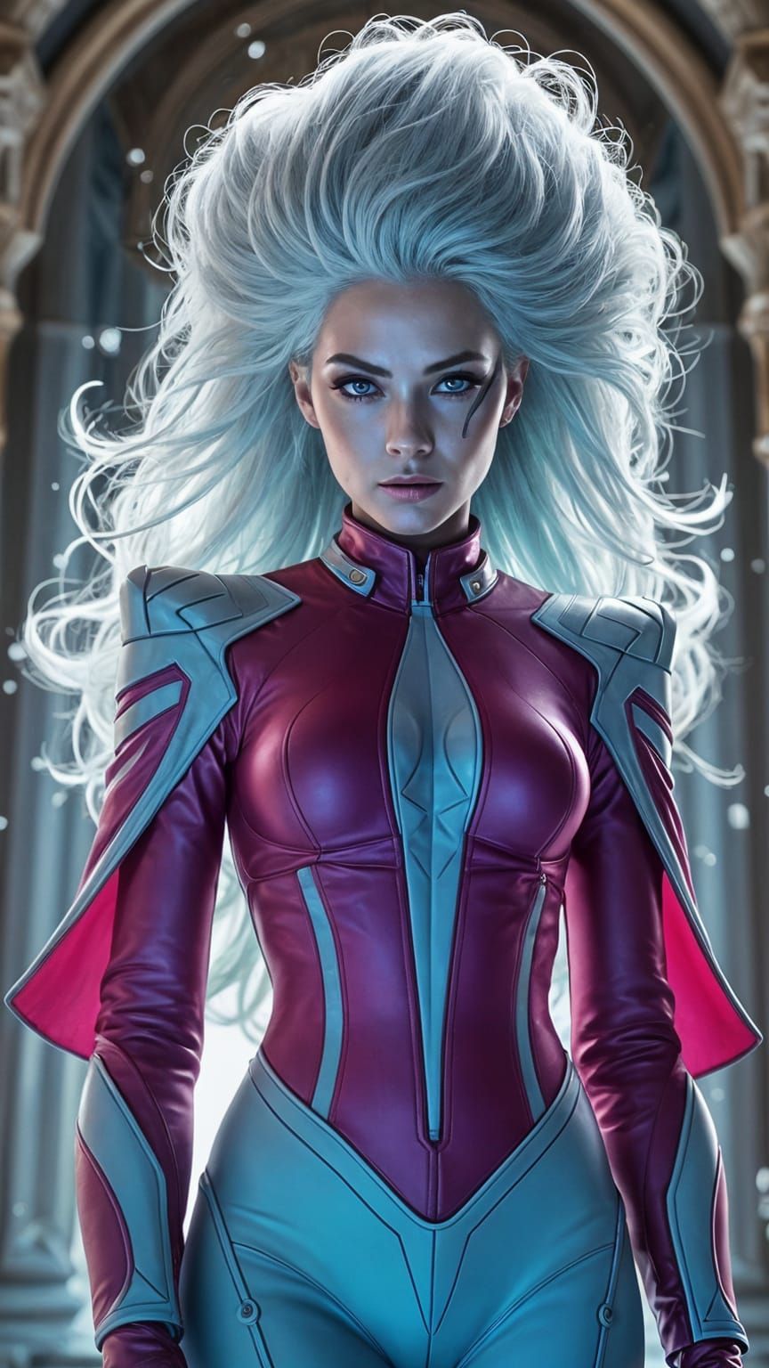 Oracle of Shi'ar Imperial Guard in Cinematic Portrait