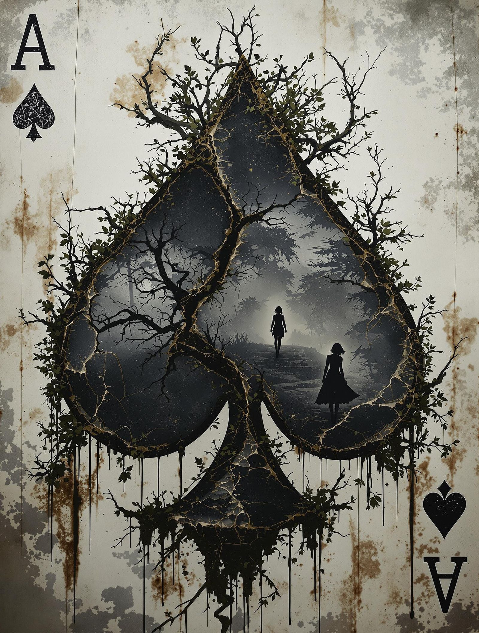 Ace of Spades in Dystopian Waste