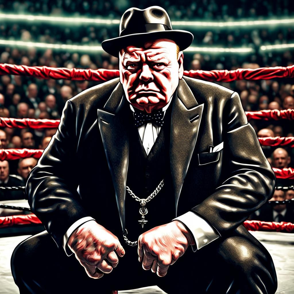 Churchill vs. Austin: A WWE Debut in Hyperrealism