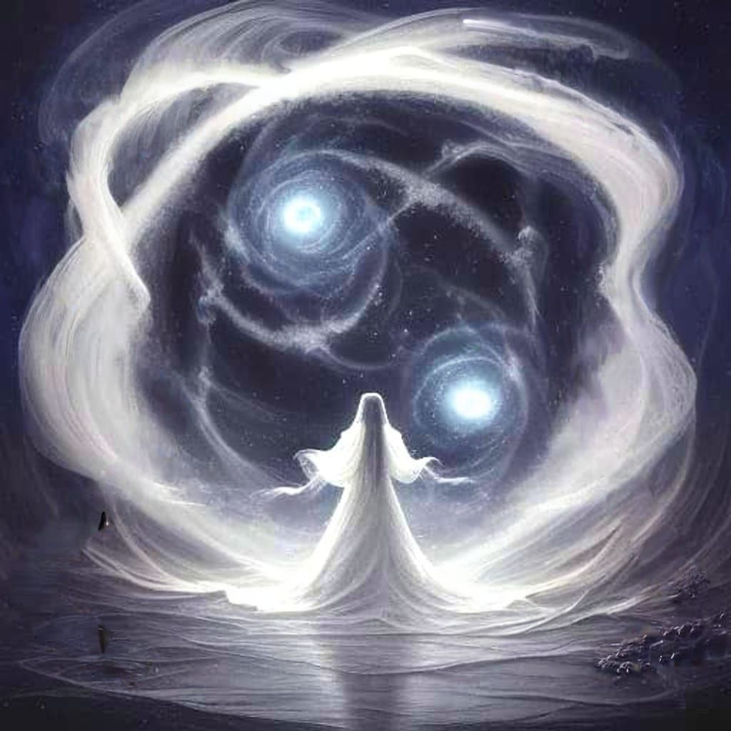 Abstract Journey Through Consciousness and Lost Love