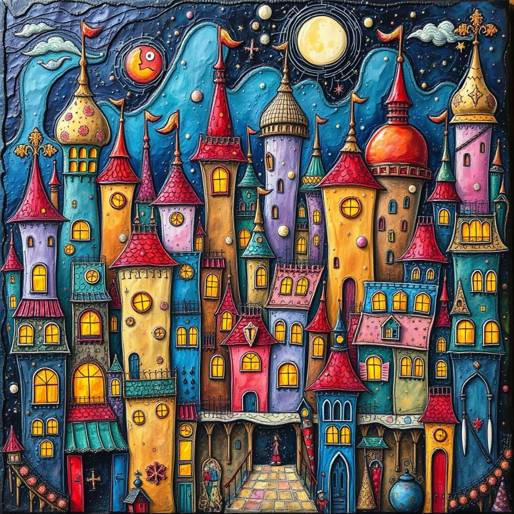 Whimsical city