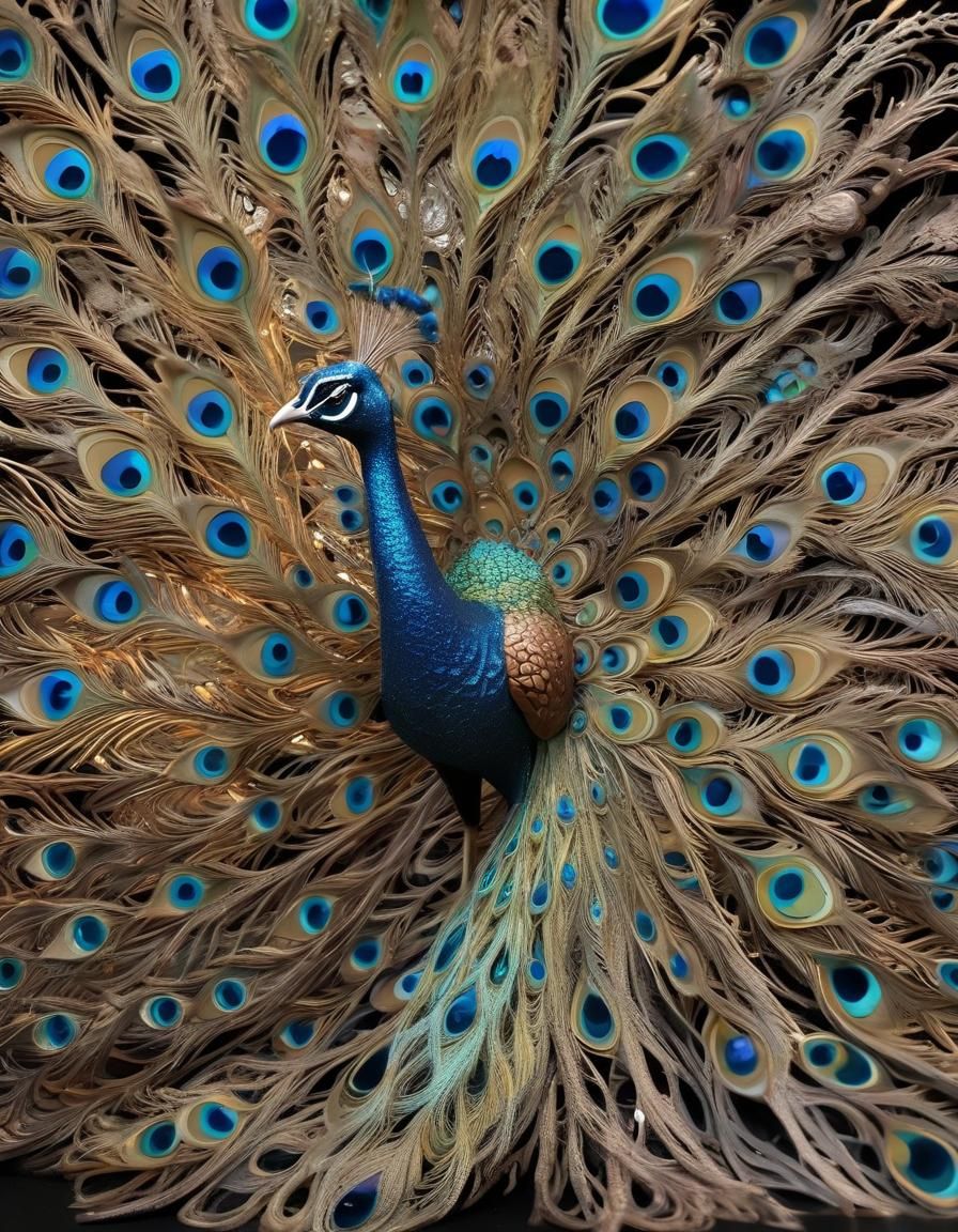 Spectrolite Opalescent Psychedelic Intricately Meticulously ...