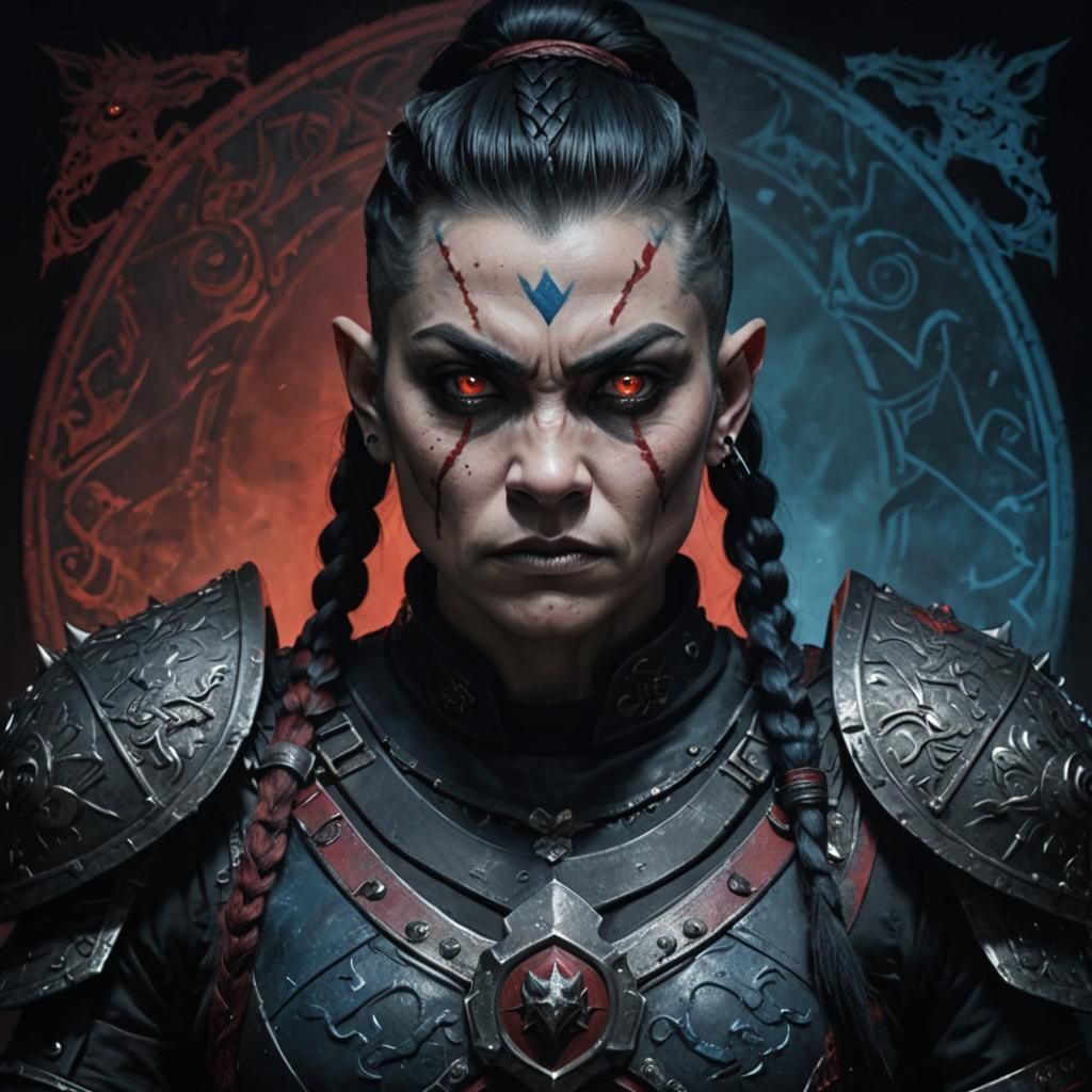 Kaergrit Caerbec (Arcane Codex - Drakogrim Demonhunter, my r...