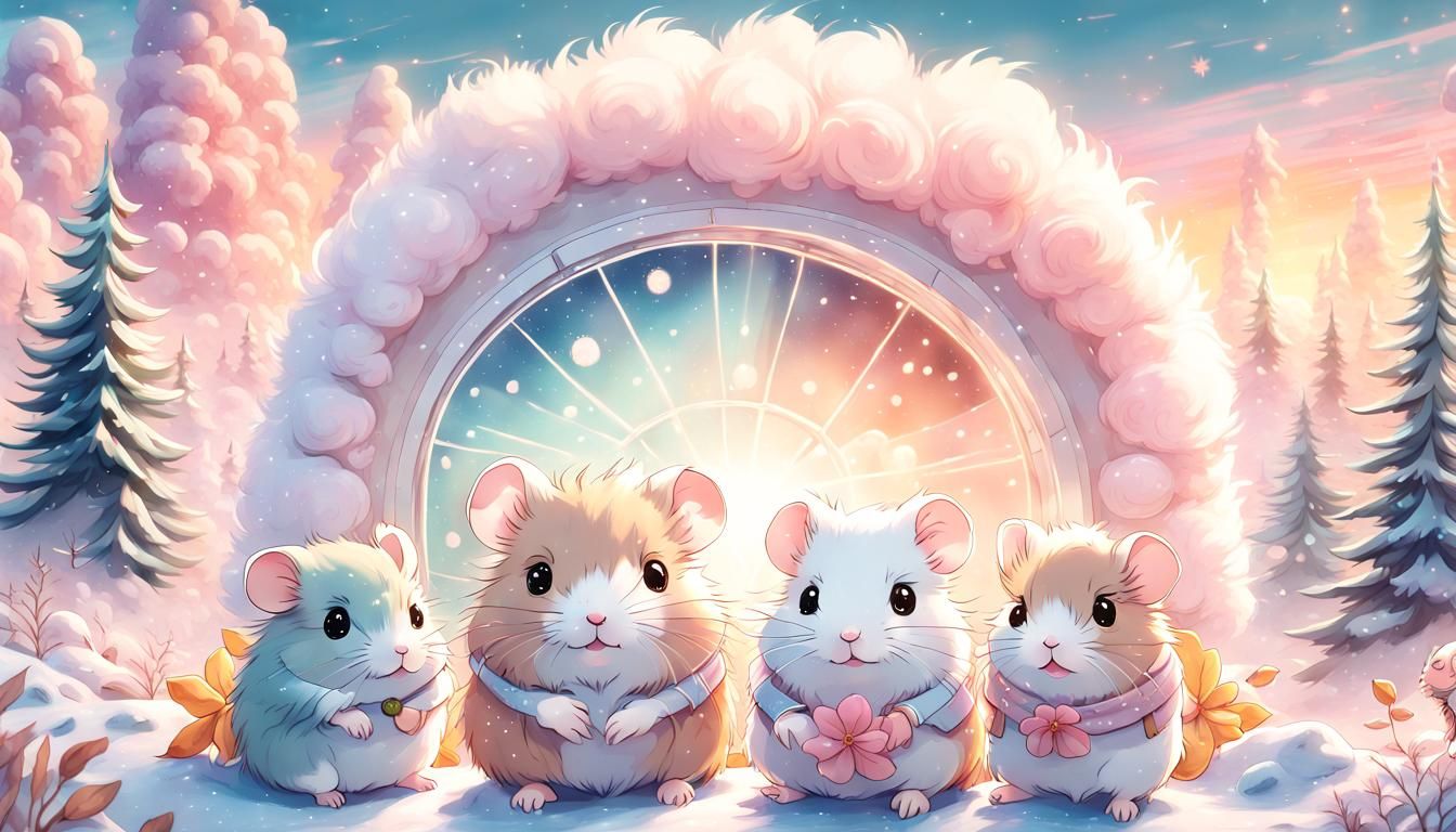 The Hamster Family Barnides