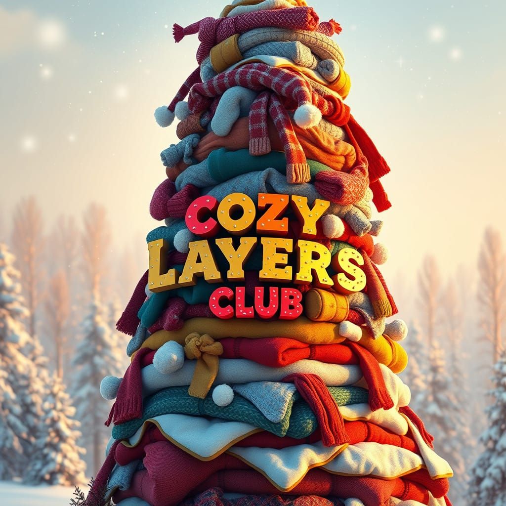 Whimsical Winter Wonderland in Cozy Layers Club Style