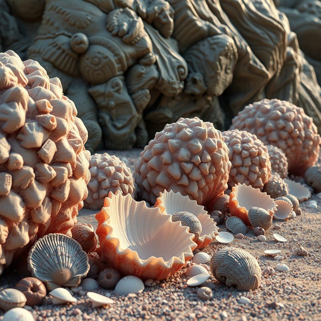 Surreal Beach Fantasy Art