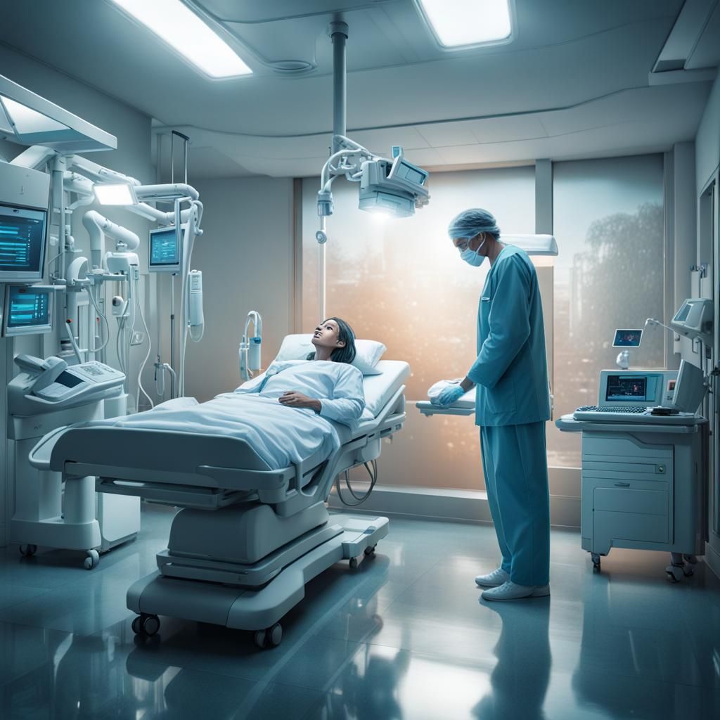 Utopian Healthcare: Advanced Tech and Well-being