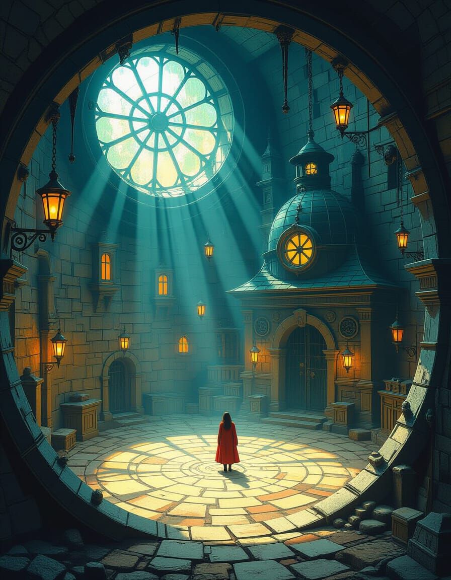 Gothic Cell Dweller in Punk Rock Light