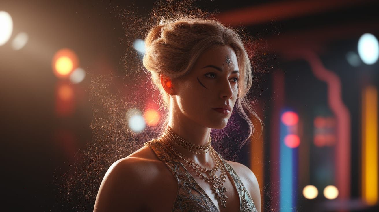 Mystic Worldbeat Ceremony: Dramatic Splash Art