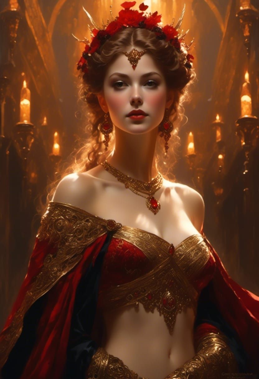 Queen of Night and Day Portrait