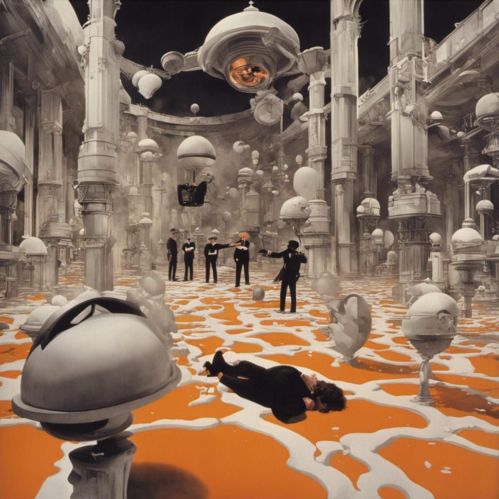 A Clockwork Orange: Epic Cinematic Digital Art