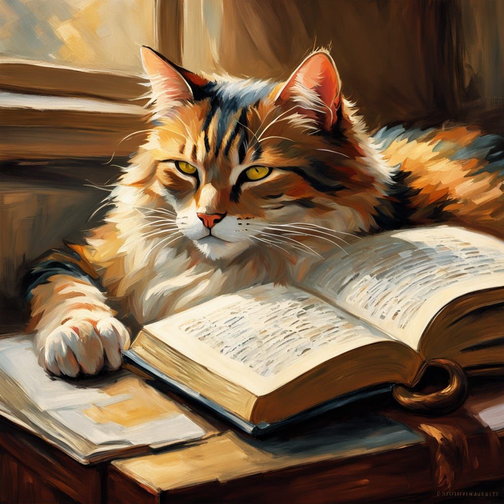 Calico Cat Sleeps on Owner's Lap in Sunlit Room