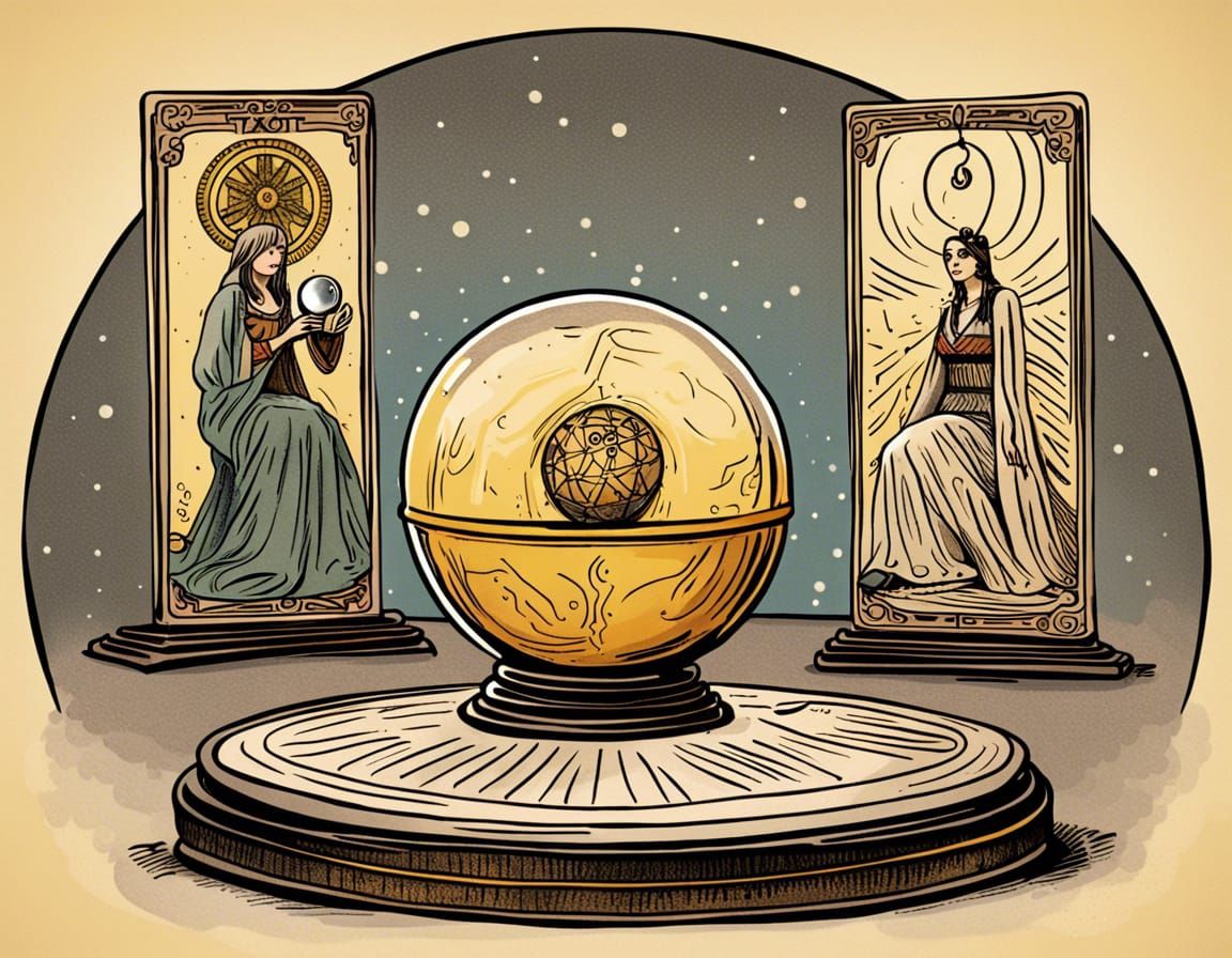 Tarot Card Reading with Crystal Ball