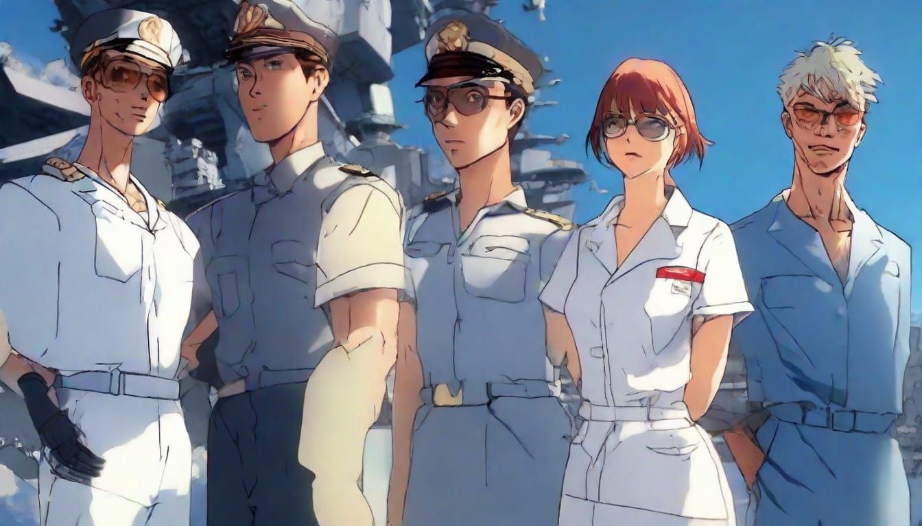 Devil May Cry Characters in Futuristic Military Uniforms