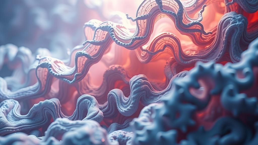 Hyperrealistic Macro Sci-Fi Interface in HR Giger Style