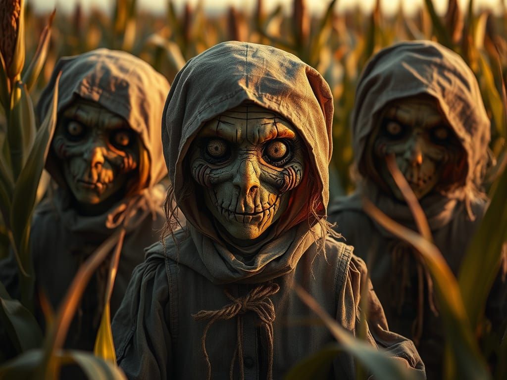 🥇scarecrows creeping