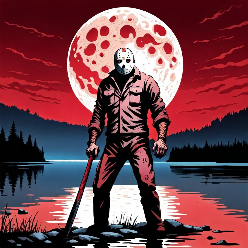 Jason Voorhees Powers Up Under Blood Moon