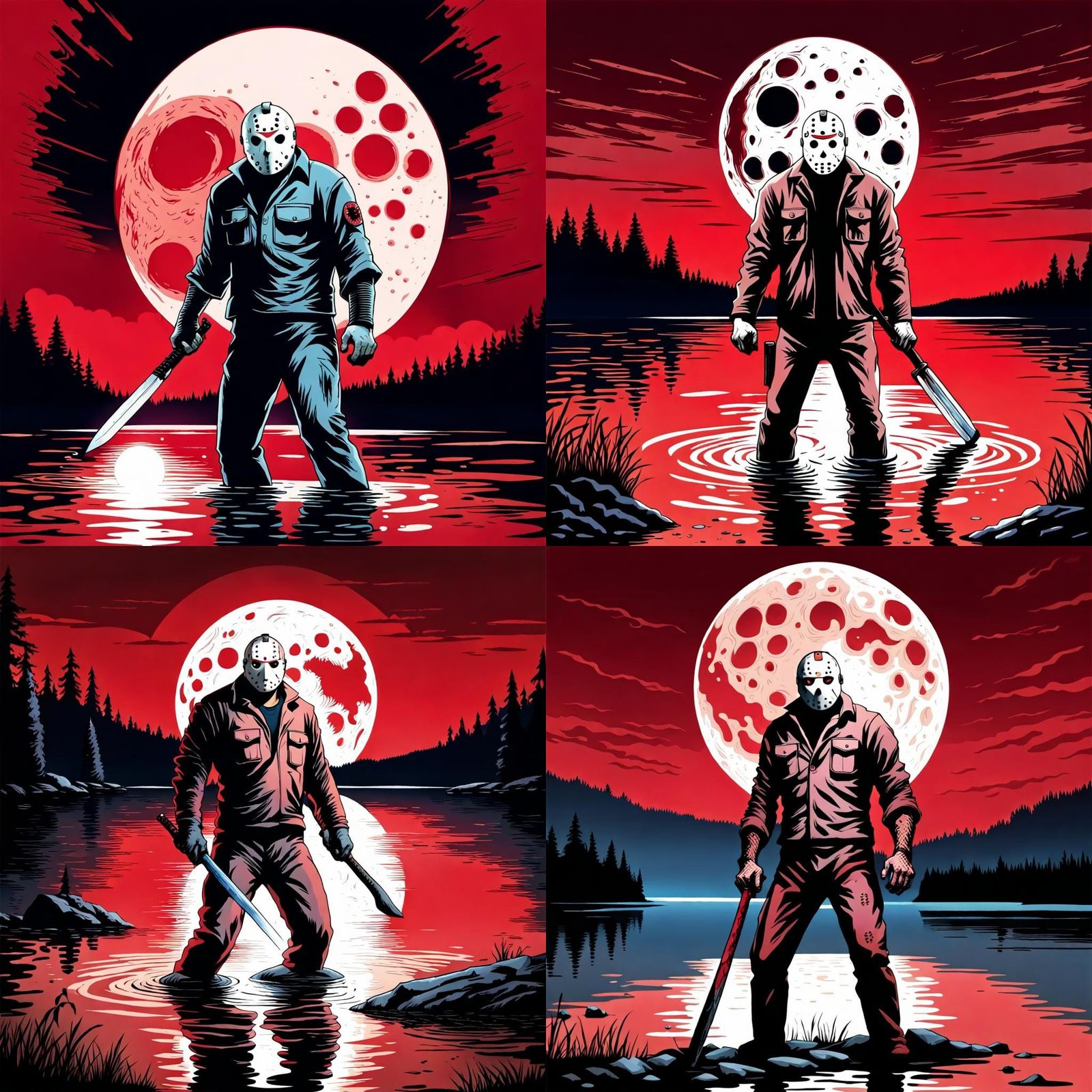 Jason Voorhees Powers Up Under Blood Moon