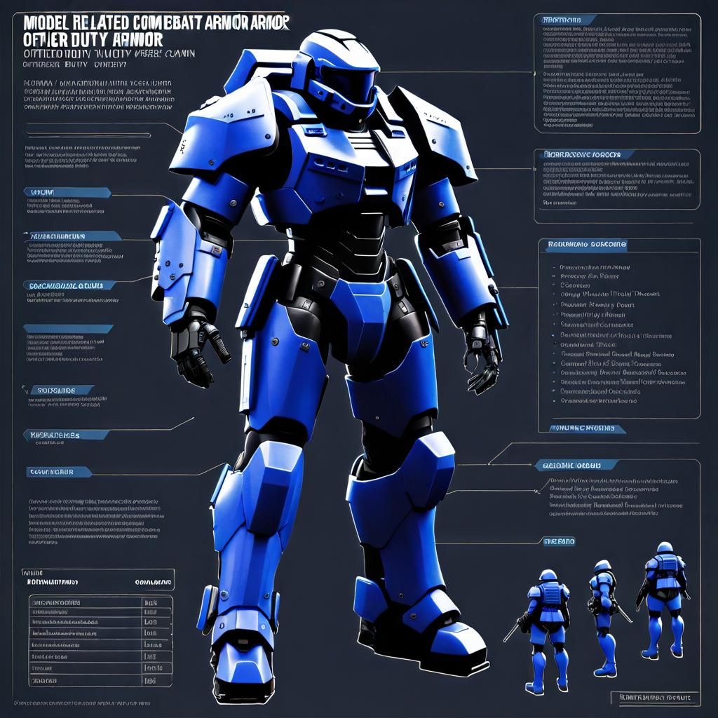 Male Officer - EVA Combat Suit