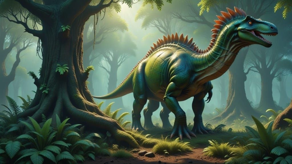 Ancient Woodland Creature in Exquisite 8K Woodcut Style