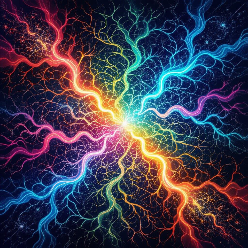 Vibrant Neural Network in a Dreamlike World