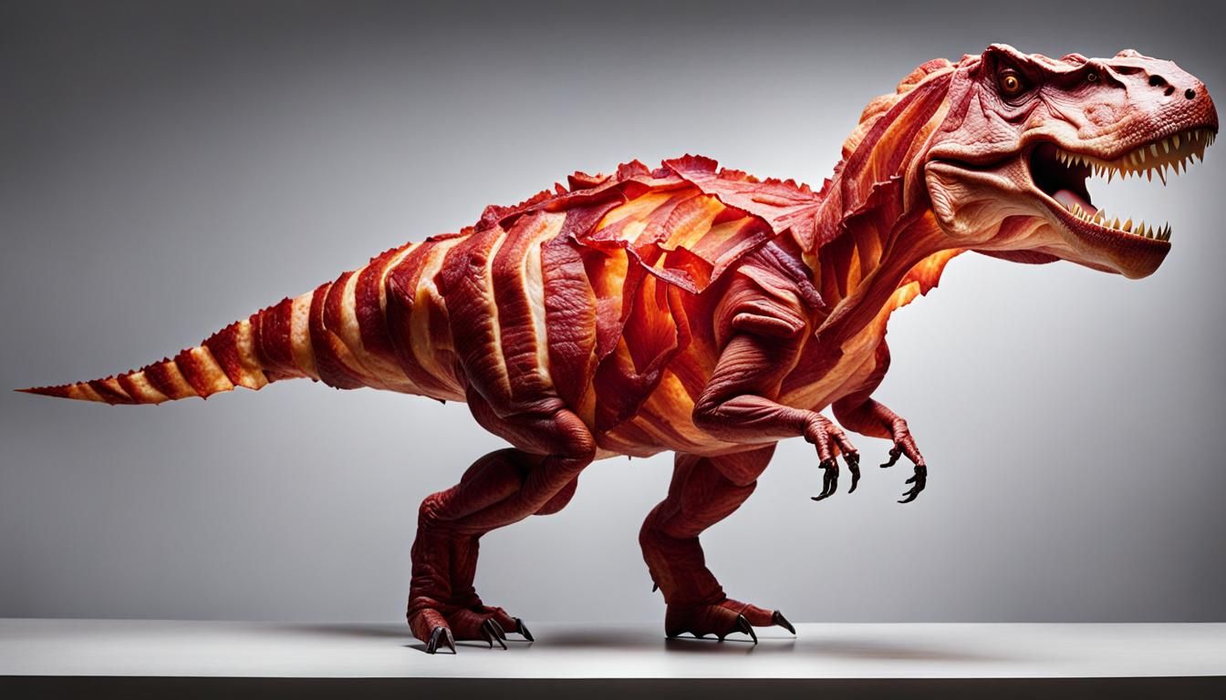 Bacon Tyrannosaurus Rex: A Delicious Dinosaur