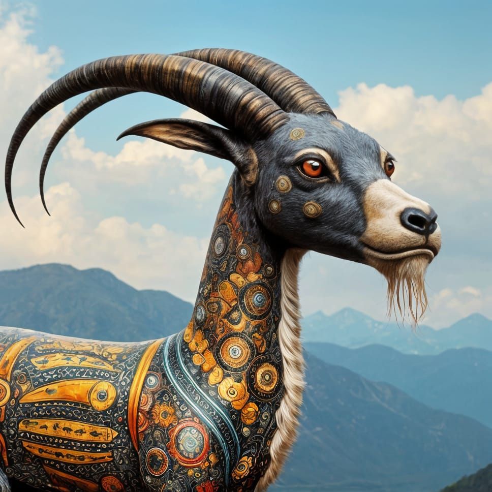 Alebrije Mountain Goat [start image]