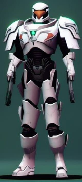 Sci-Fi Marine Concept Art Inspired by Spacecore