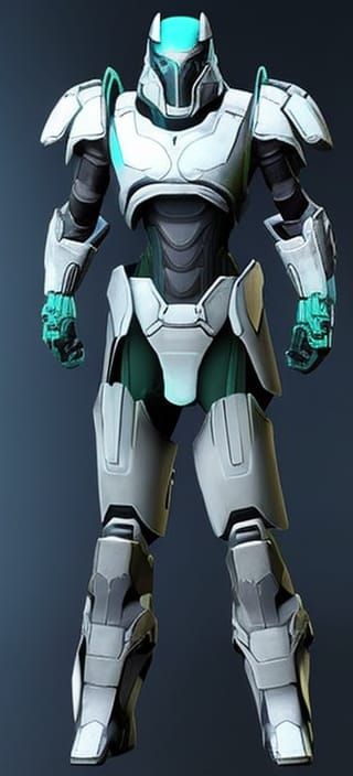 Sci-Fi Troopers in Tactical Armor, Concept Art