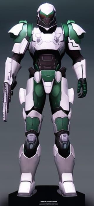 Sci-Fi Soldier Concept Art: Tactical Armor Design