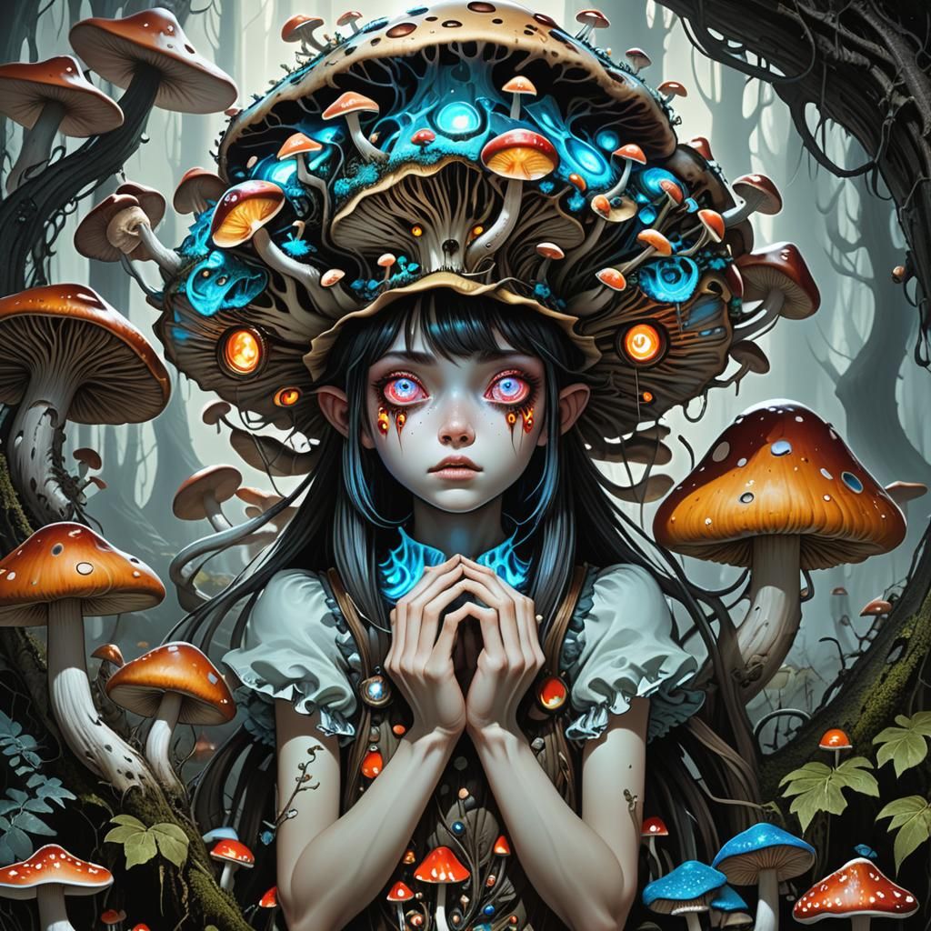 Fungi Girl 13602