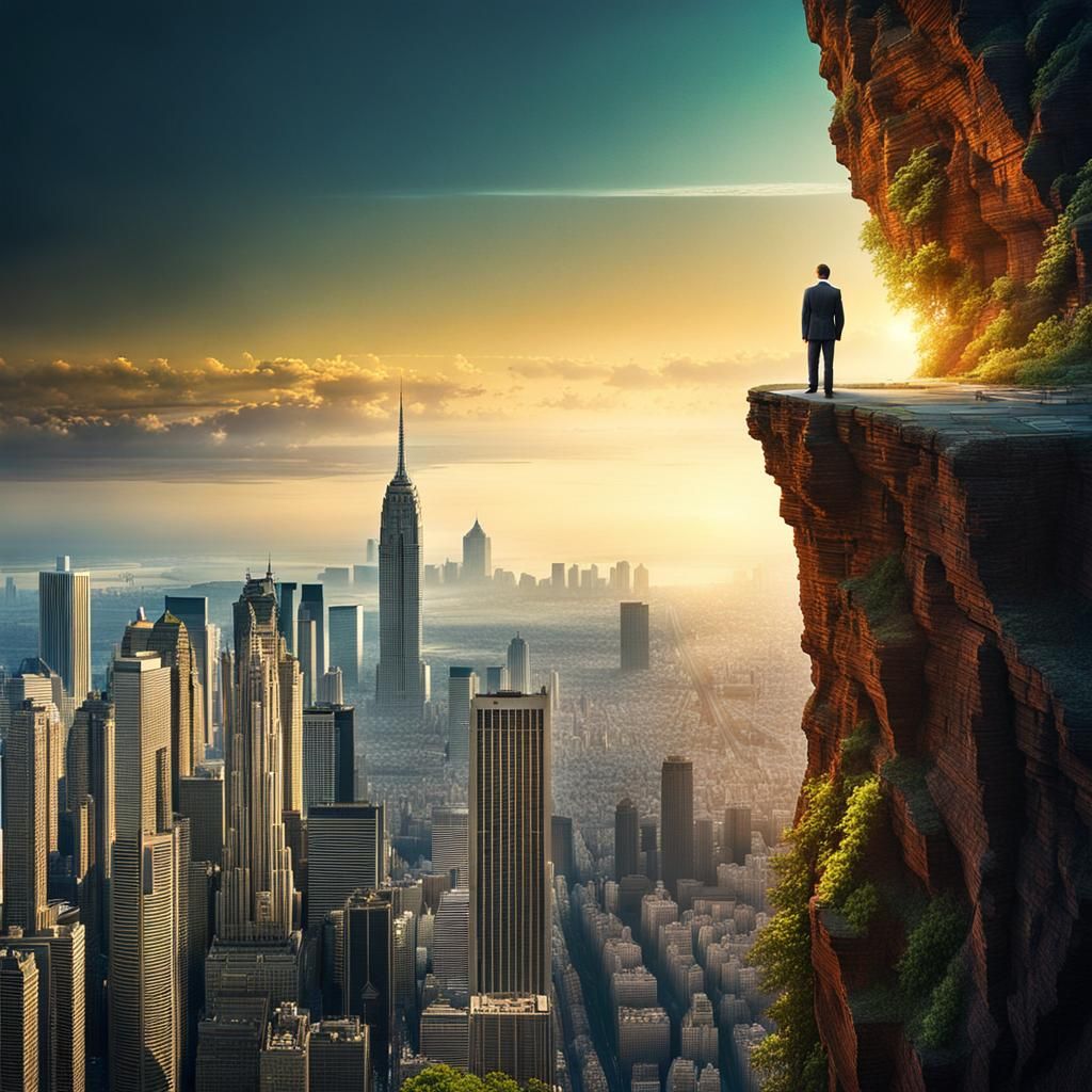 Surreal Metropolis: Nature and Technology Merge