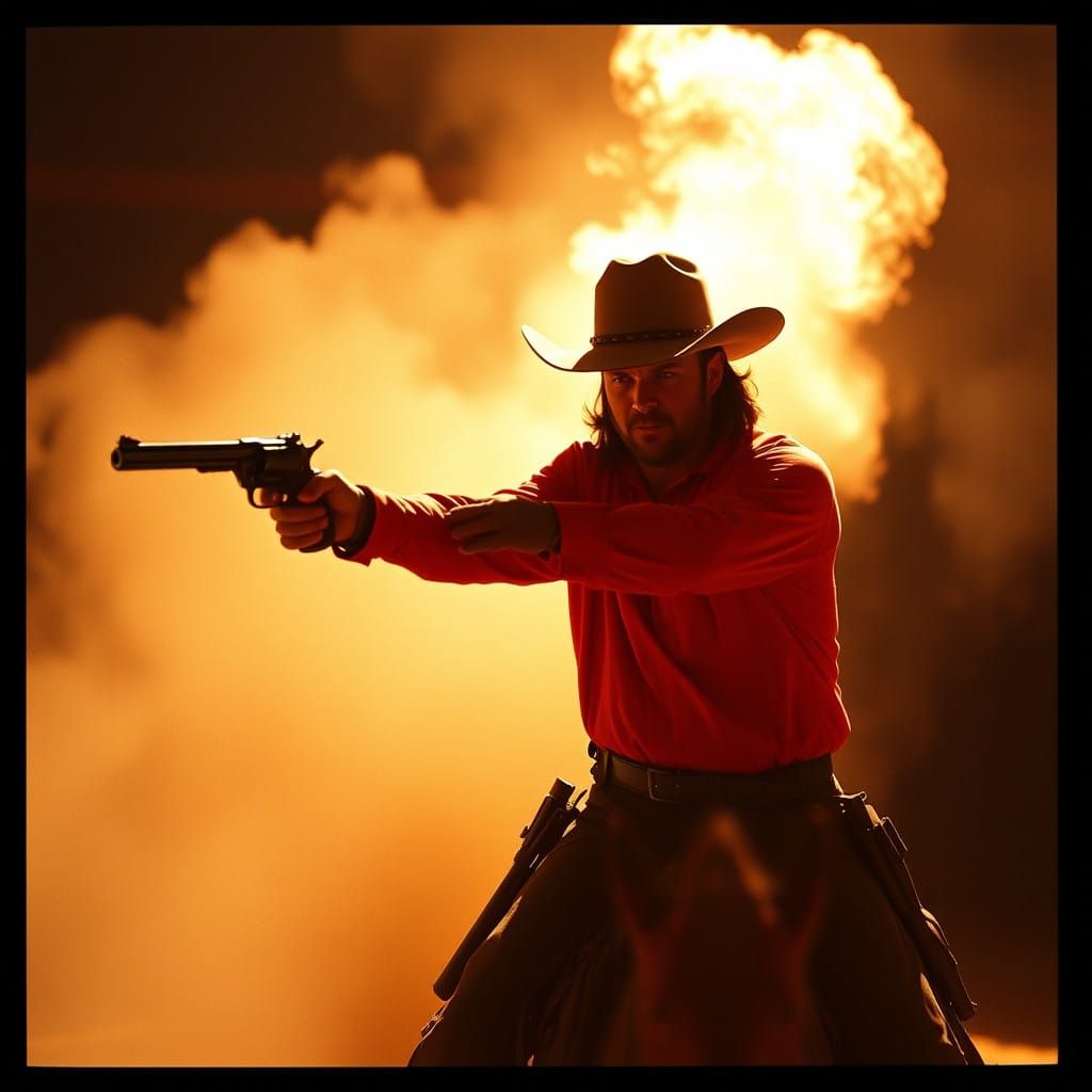 Vibrant Western Showdown