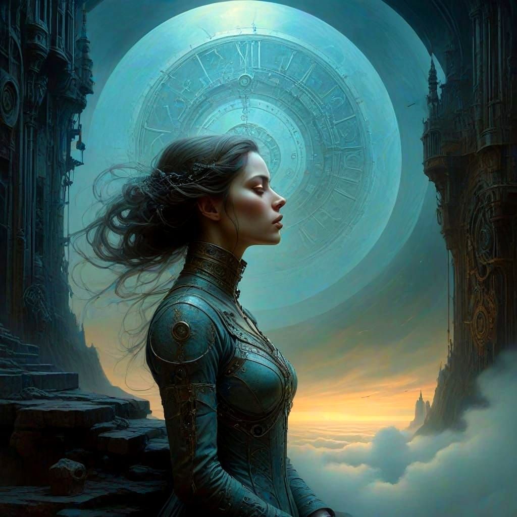 Eternal Infinity Unveiled in Mystical Splendor