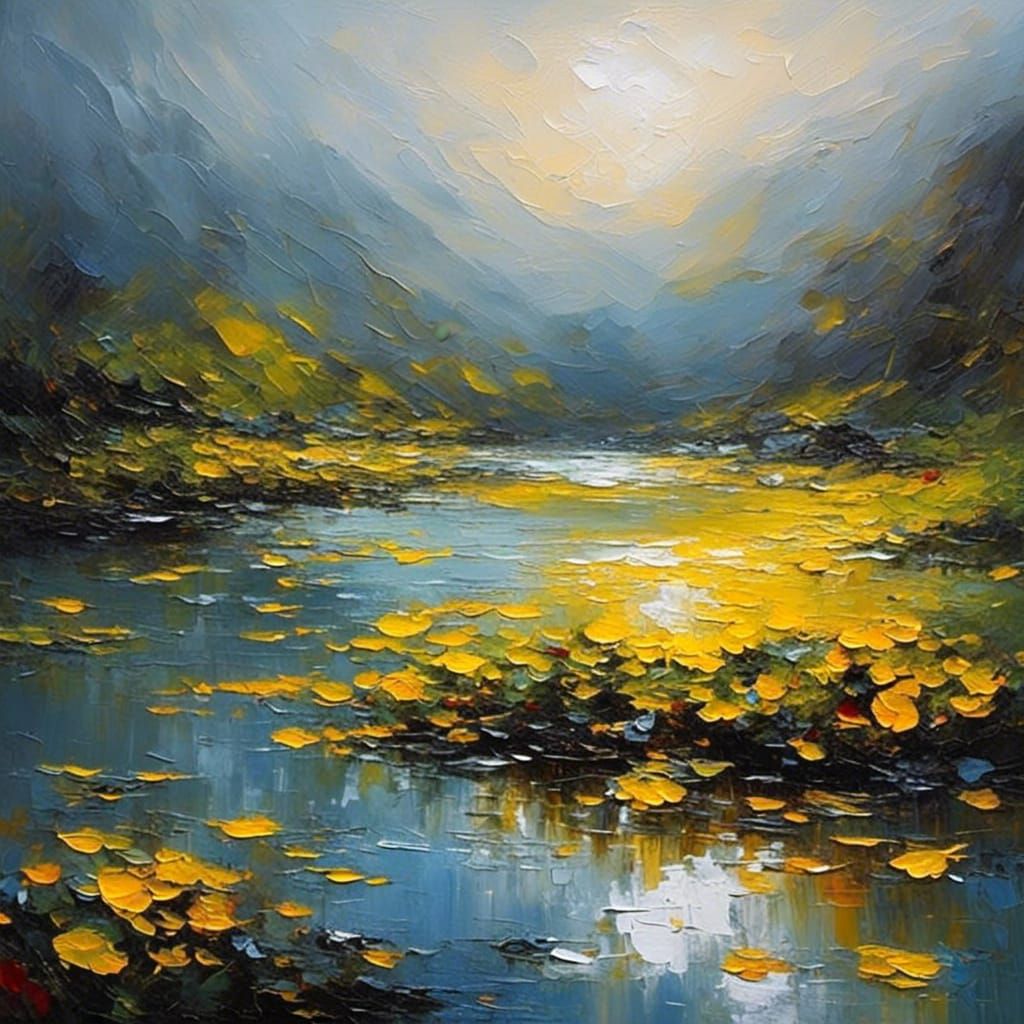 Stunning Impasto Photograph with Bokeh Effect