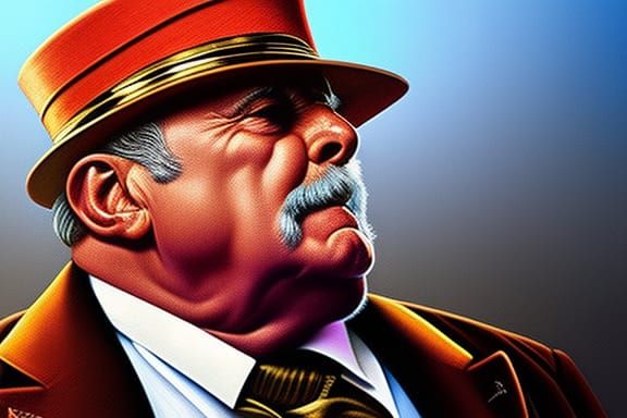 Drunk Old Men Dancing: Cel-Shaded Album Art