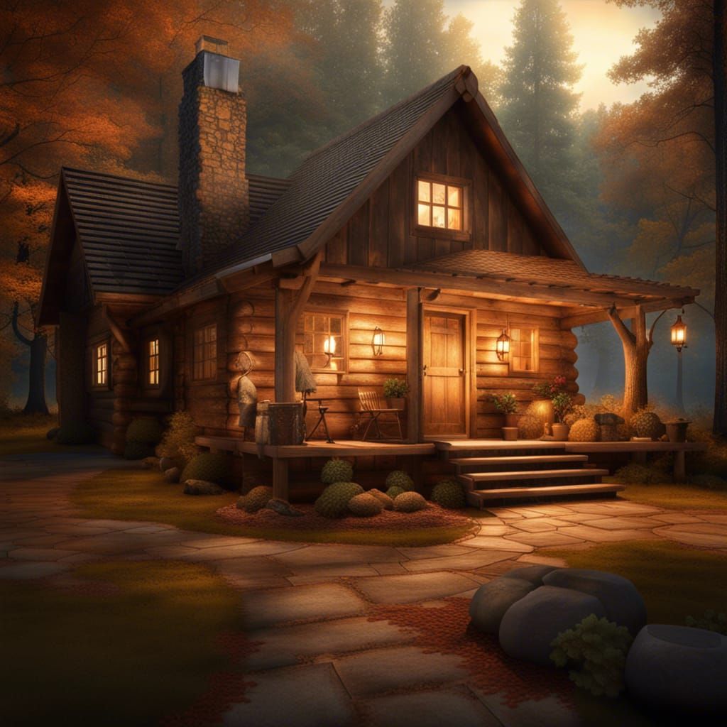 Cozy Cabin Retreat in Peaceful Woodland Grove